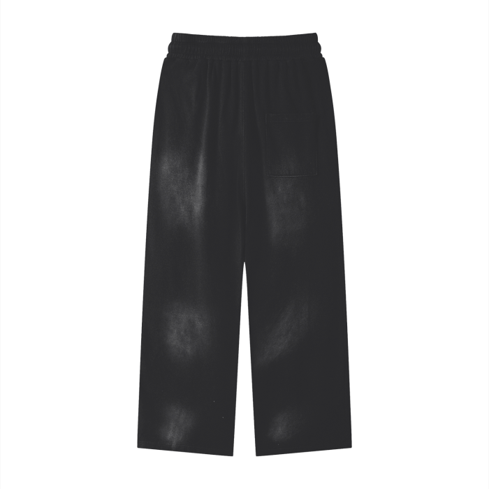 Pure cotton hand washed Monkey Wash Loose fit sweatpants